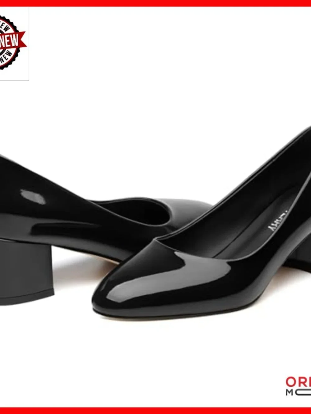 Women's Chunky Block Heel Pumps 2 Inch Low Heel Comfortable Dress Shoes